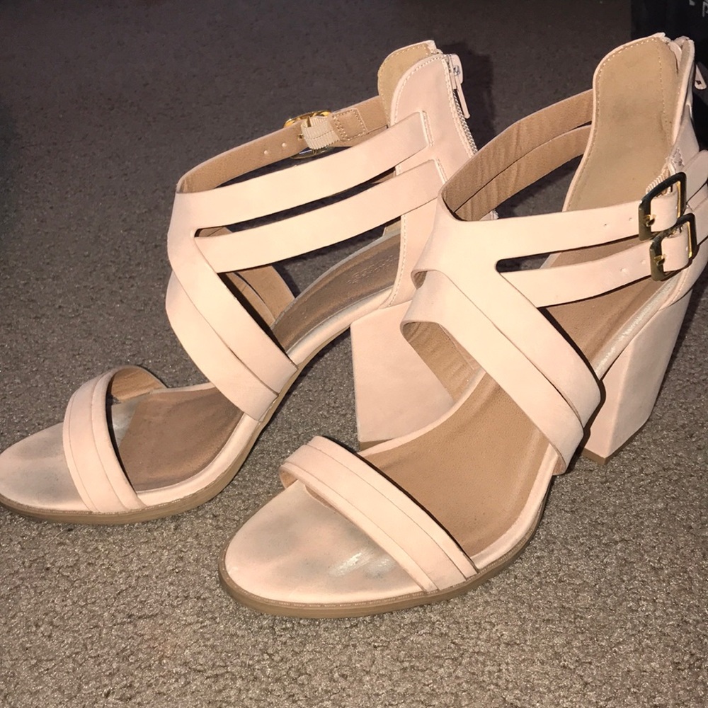 Light pink heels